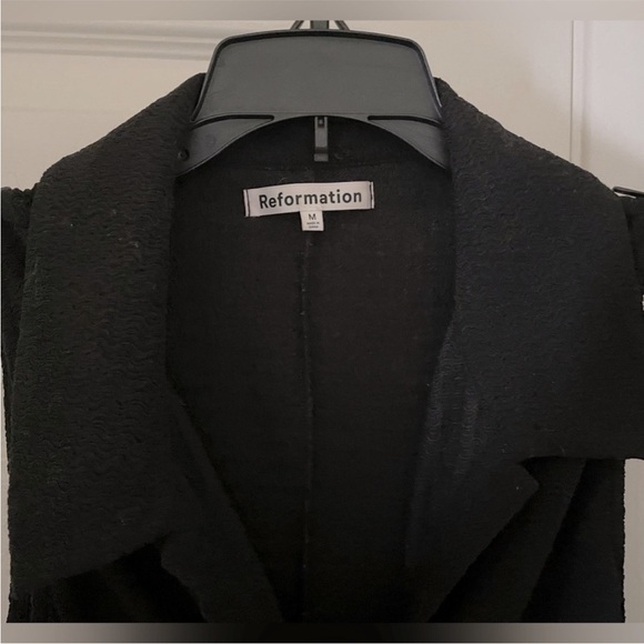 Reformation Cielo Black Midi Dress - Picture 4 of 5